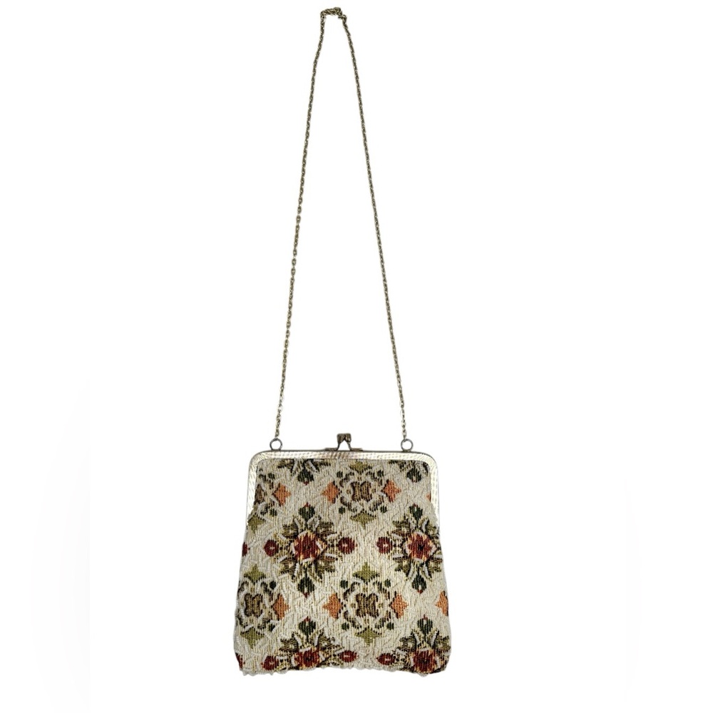 Fine Arts Vintage Beaded Tapestry Evening Bag - Picture 4 of 14